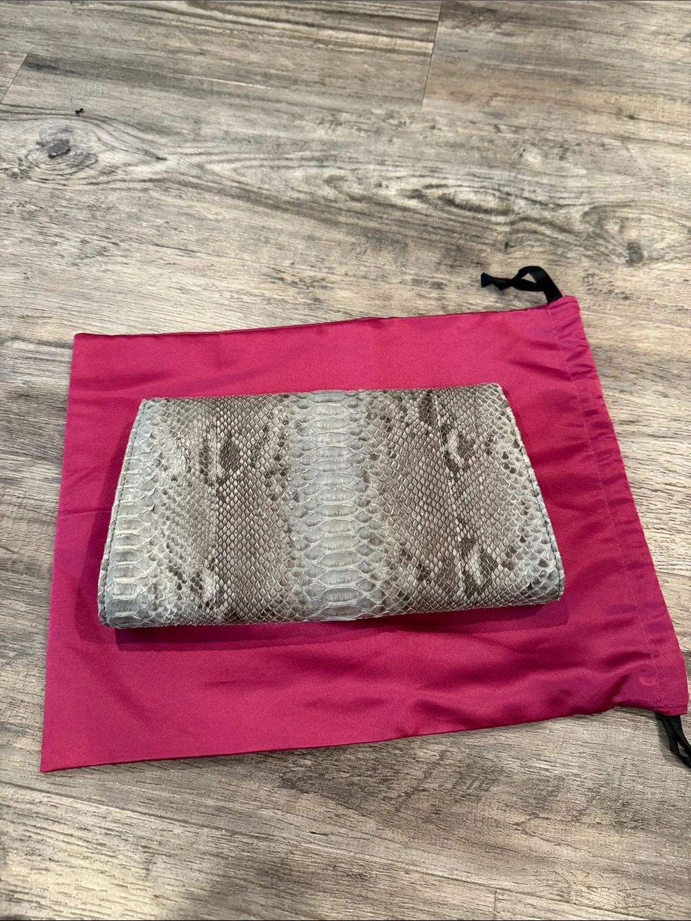 Jilly New York Clutch Exotic Skin Bag